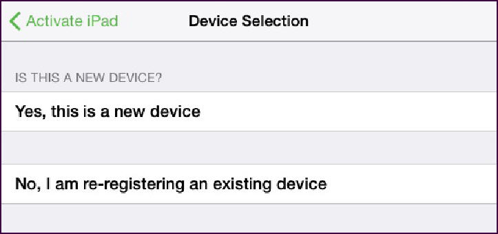 Device Selection