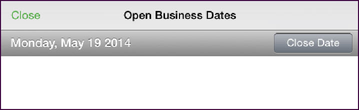 close business date