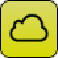 Yellow cloud icon